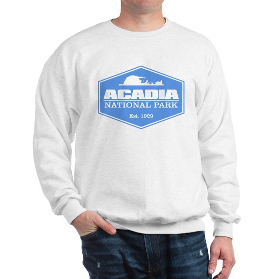 CafePress - Acadia NP 3 Sweatshirt - Crew Neck Sweatshirt