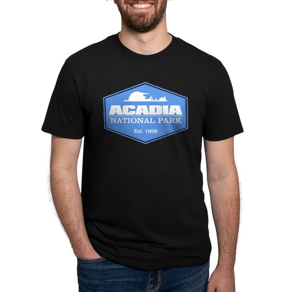 CafePress - Acadia NP 3 T Shirt - Mens Tri-blend T-Shirt