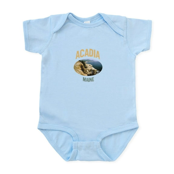 CafePress - Acadia National Park Infant Bodysuit - Baby Light Bodysuit, Size Newborn - 24 Months