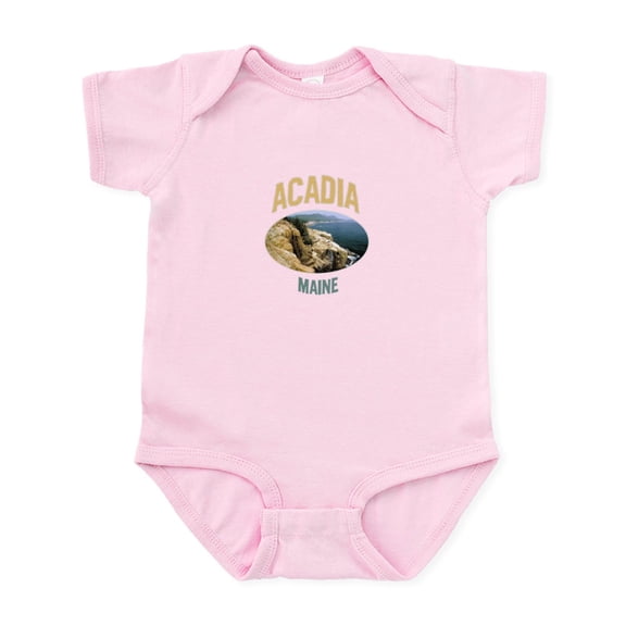 CafePress - Acadia National Park Infant Bodysuit - Baby Light Bodysuit, Size Newborn - 24 Months