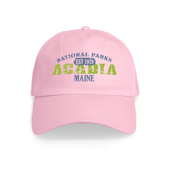 CafePress - Acadia National Park Maine Cap - Adjustable 100% Brushed Unisex Casual Cotton Baseball Cap, Beige, 1