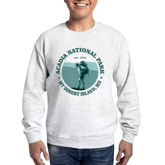 CafePress - Acadia National Park Sweatshirt - Crew Neck Sweatshirt