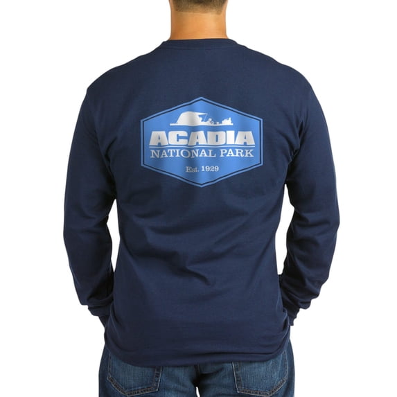 CafePress - Acadia Np 3 Long Sleeve T Shirt - Long Sleeve Dark T-Shirt