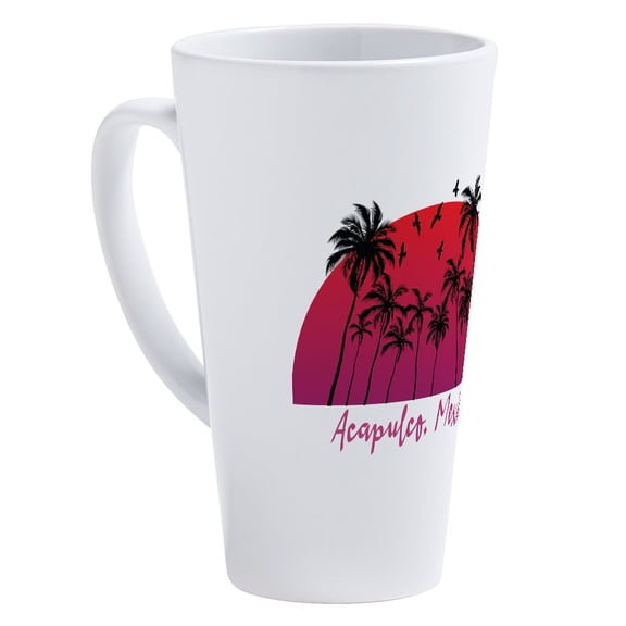 CafePress - Acapulco Mexico - 17 Ounce Ceramic Latte Mug