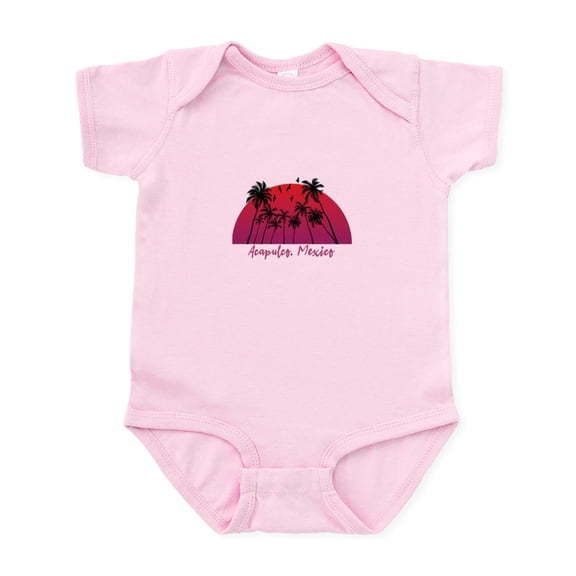 CafePress - Acapulco Mexico Body Suit - Baby Light Bodysuit, Size Newborn - 24 Months