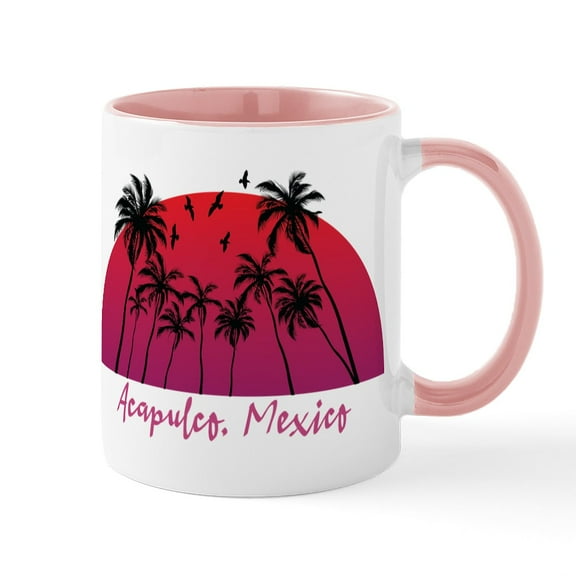 CafePress - Acapulco Mexico Mugs - 11 oz Ceramic Mug - Novelty Coffee Tea Cup