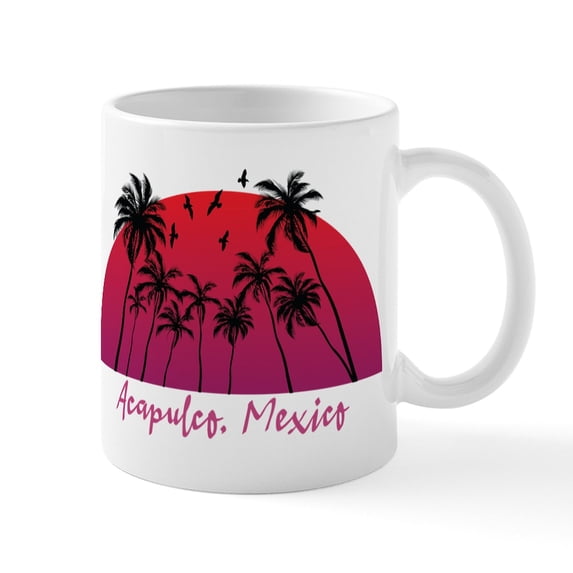 CafePress - Acapulco Mexico Mugs - 11 oz Ceramic Mug - Novelty Coffee Tea Cup
