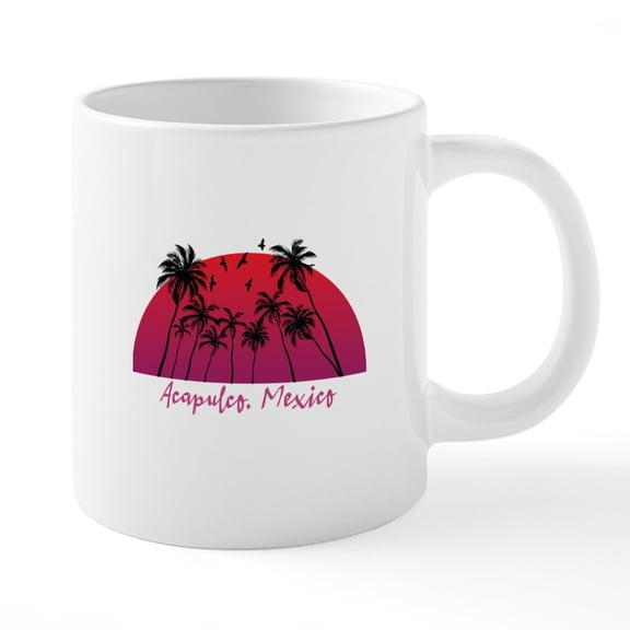 CafePress - Acapulco Mexico Mugs - 20 Oz White Ceramic Mega Mug