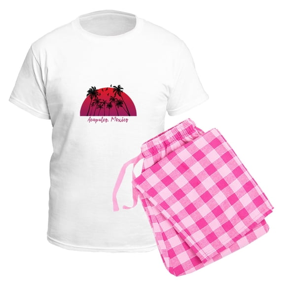 CafePress - Acapulco Mexico Pajamas - Men's Light Loose Fit Cotton Pajama Set
