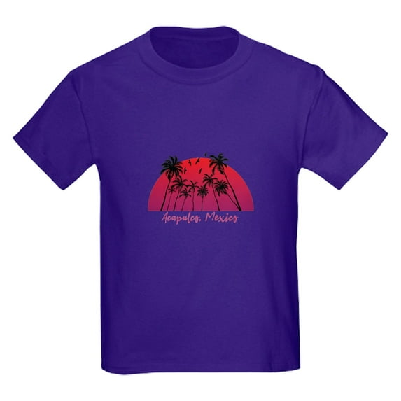 CafePress - Acapulco Mexico T Shirt - Dark T-Shirt Kids XS-XL