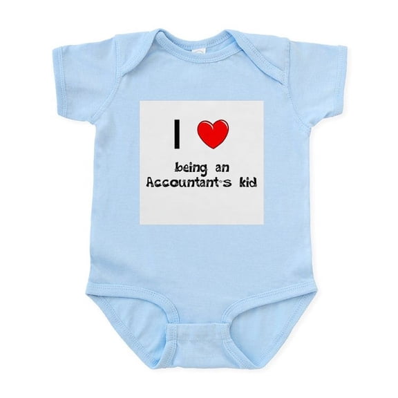 CafePress - Accountant Infant Bodysuit - Baby Light Bodysuit, Size Newborn - 24 Months