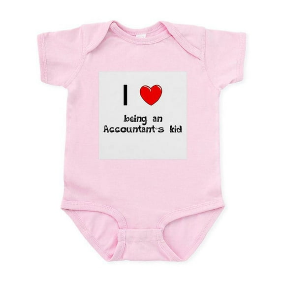 CafePress - Accountant Infant Bodysuit - Baby Light Bodysuit, Size Newborn - 24 Months
