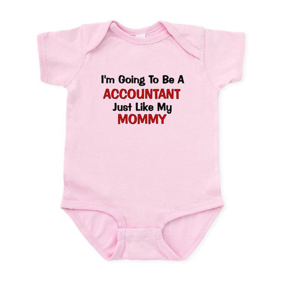 CafePress - Accountant Mommy Profession Infant Bodysuit - Baby Light Bodysuit, Size Newborn - 24 Months