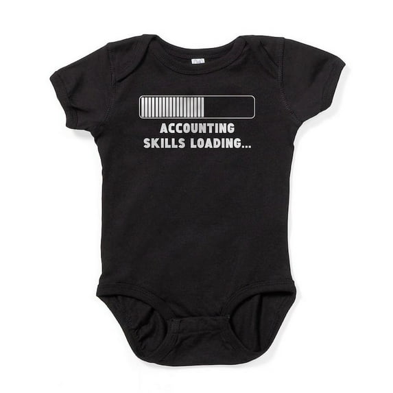 CafePress - Accounting Skills Loading - Cute Infant Bodysuit Baby Romper - Size Newborn - 24 Months