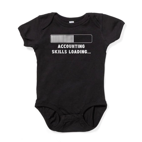 CafePress - Accounting Skills Loading - Cute Infant Bodysuit Baby Romper - Size Newborn - 24 Months