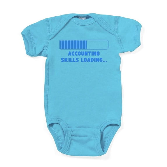 CafePress - Accounting Skills Loading - Cute Infant Bodysuit Baby Romper - Size Newborn - 24 Months