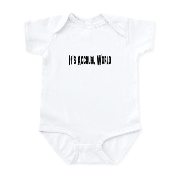 CafePress - Accural World Infant Bodysuit - Baby Light Bodysuit, Size Newborn - 24 Months