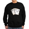 thumbnail image 1 of CafePress - Ace Clubs Flush Sweatshirt - Classic Crew Neck Sweatshirt, 1 of 4