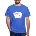 thumbnail image 1 of CafePress - Ace Clubs Flush T Shirt - Men's Classic Graphic Cotton T-Shirt, 1 of 4