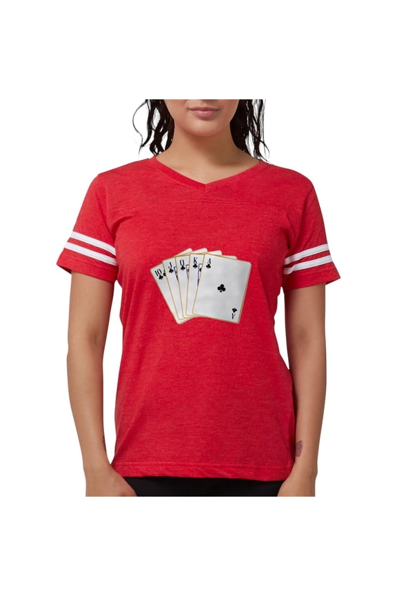- Ace Clubs Flush T Shirt - Womens Football Shirt