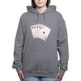 thumbnail image 1 of CafePress - Ace Hearts Flush Sweatshirt - Pullover Hoodie, Classic & Comfortable Hooded Sweatshirt, 1 of 4
