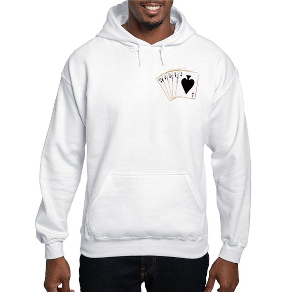 CafePress - Ace Spades Flush - Pullover Hoodie, Hooded Sweatshirt