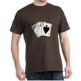 thumbnail image 1 of CafePress - Ace Spades Flush T Shirt - Men's Classic Graphic Cotton T-Shirt, 1 of 4