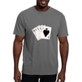 thumbnail image 1 of CafePress - Ace Spades Flush T Shirt - Mens Comfort Colors Shirt, 1 of 5