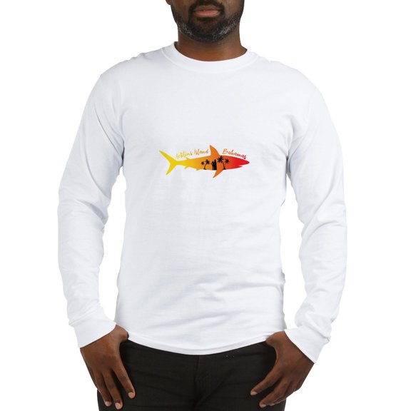 CafePress - Ackins Island Bahamas Long Sleeve T Shirt - Unisex Cotton Long Sleeve T-Shirt