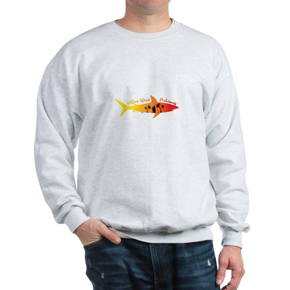 CafePress - Ackins Island Bahamas Sweatshirt - Crew Neck Sweatshirt