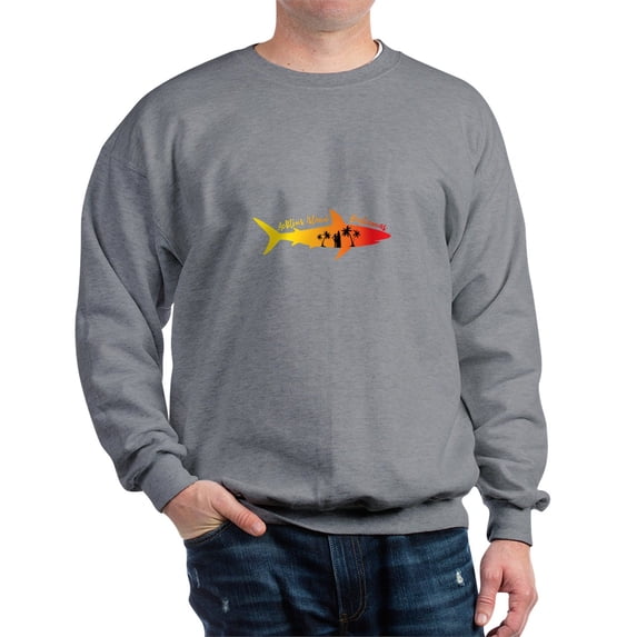 CafePress - Ackins Island Bahamas Sweatshirt - Crew Neck Sweatshirt