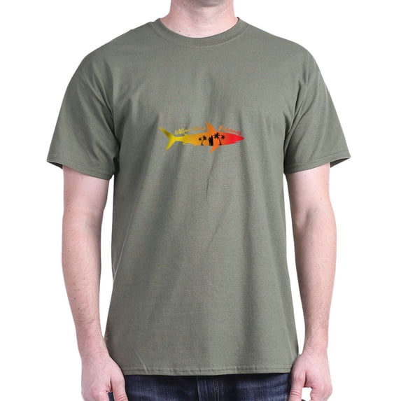 CafePress - Ackins Island Bahamas T Shirt - Men's Classic Graphic Cotton T-Shirt