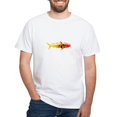 thumbnail image 1 of CafePress - Ackins Island Bahamas T Shirt - Men's White Classic Cotton T-Shirts, 1 of 4
