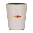thumbnail image 1 of CafePress - Ackins Island Bahamas - White/Black Shot Glass, Unique and Funny Shot Glass, 1 of 2