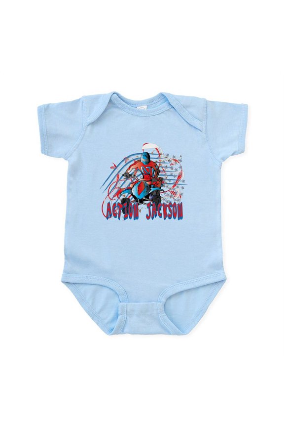 - Action Jackson Infant Bodysuit - Baby Light Bodysuit, Size Newborn - 24 Months