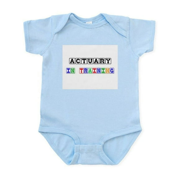 CafePress - Actuary In Training Infant Bodysuit - Baby Light Bodysuit, Size Newborn - 24 Months