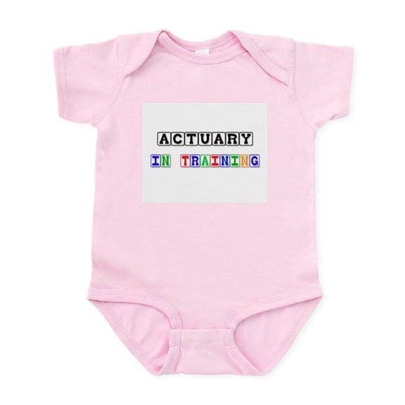 CafePress - Actuary In Training Infant Bodysuit - Baby Light Bodysuit, Size Newborn - 24 Months