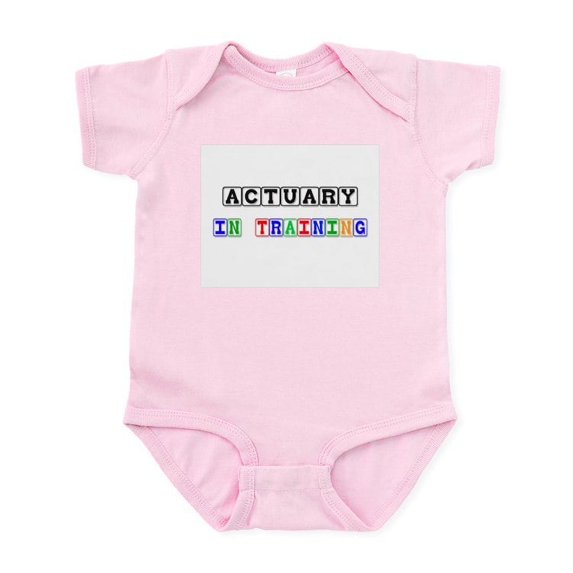 CafePress - Actuary In Training Infant Bodysuit - Baby Light Bodysuit, Size Newborn - 24 Months