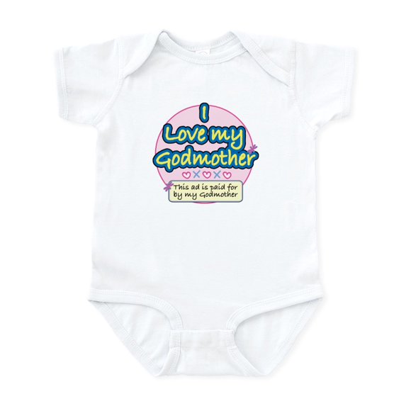 CafePress - Ad Paid By Godmother Infant Bodysuit - Baby Light Bodysuit, Size Newborn - 24 Months