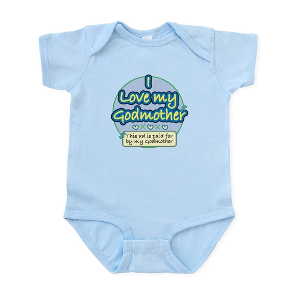CafePress - Ad Paid By Godmother Infant Bodysuit - Baby Light Bodysuit, Size Newborn - 24 Months