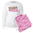 thumbnail image 1 of CafePress - Addicted To Ziplining - Women's Long Sleeve Relaxed Fit Cotton Light Pajama Set, 1 of 3