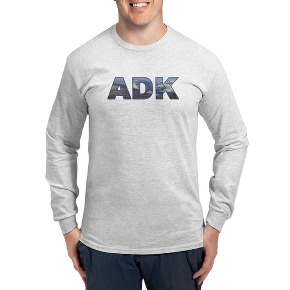 CafePress - Adirondack ADK Long Sleeve T Shirt - Unisex Cotton Long Sleeve T-Shirt