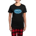 thumbnail image 1 of CafePress - Adirondacks New York Outdoors Pajamas - Women's Short Sleeve Print T-Shirt and Pants Dark Cotton Pajama Set, 1 of 7