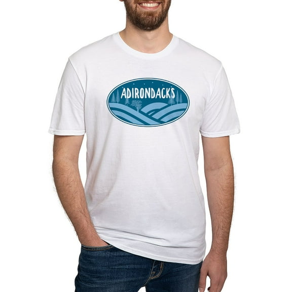 CafePress - Adirondacks New York Outdoors T Shirt - Fitted T-Shirt, Vintage Fit Soft Cotton Tee