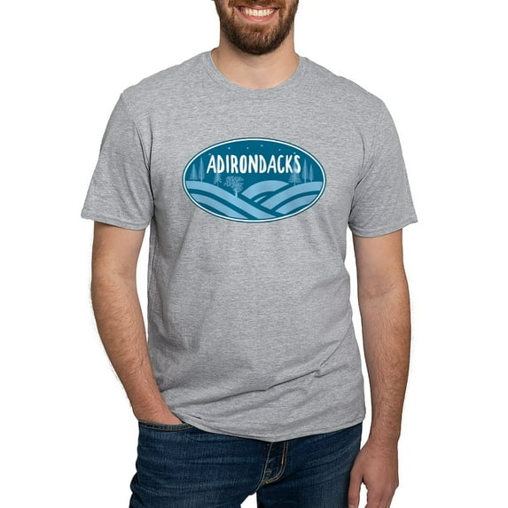 CafePress - Adirondacks New York Outdoors T Shirt - Fitted T-Shirt, Vintage Fit Soft Cotton Tee