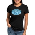 thumbnail image 1 of CafePress - Adirondacks New York Outdoors T Shirt - Womens Tri-blend T-Shirt, 1 of 4