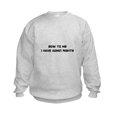 thumbnail image 1 of CafePress - Admin Rights Sweatshirt - Kids Sweatshirt, Youth Crew Neck Sweatshirt, 1 of 4