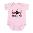 thumbnail image 1 of CafePress - Adopt A Shelter Pet Infant Bodysuit - Baby Light Bodysuit, Size Newborn - 24 Months, 1 of 4