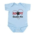 thumbnail image 1 of CafePress - Adopt A Shelter Pet Infant Bodysuit - Baby Light Bodysuit, Size Newborn - 24 Months, 1 of 4