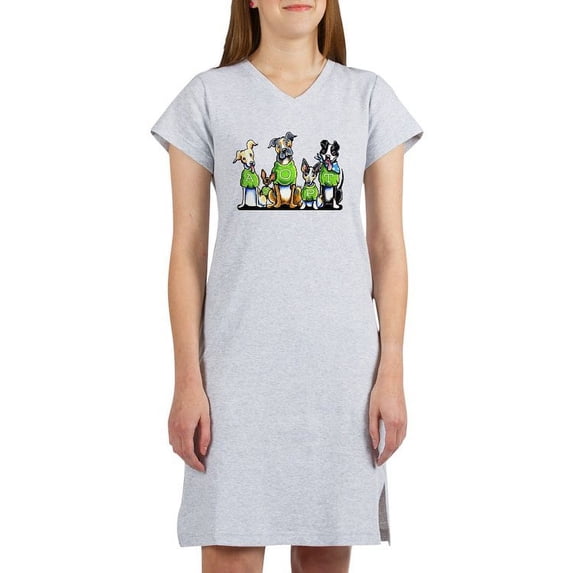 CafePress - Adopt Shelter Dogs - Women's Nightshirt